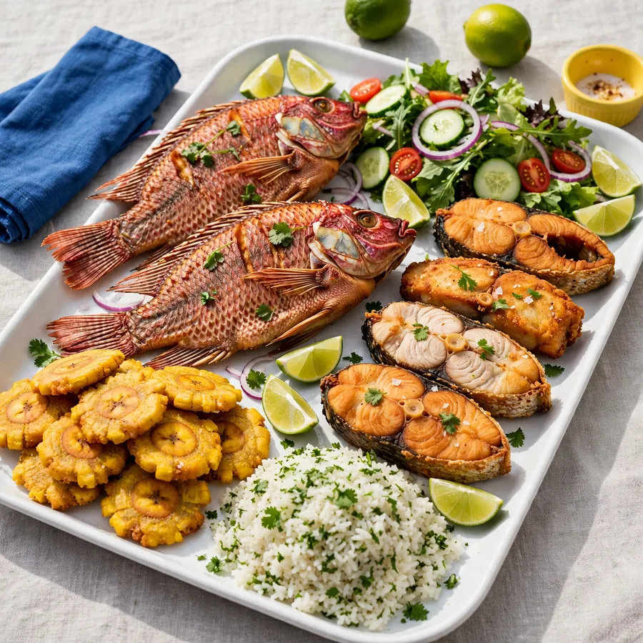 Family fish tray